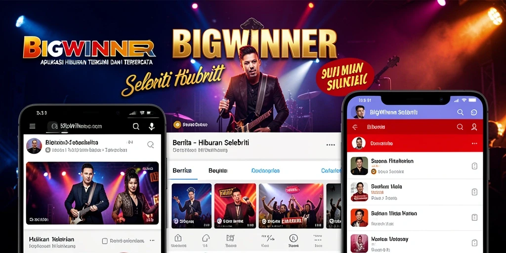 Antarmuka aplikasi BIGWINNER yang menarik dan informatif.