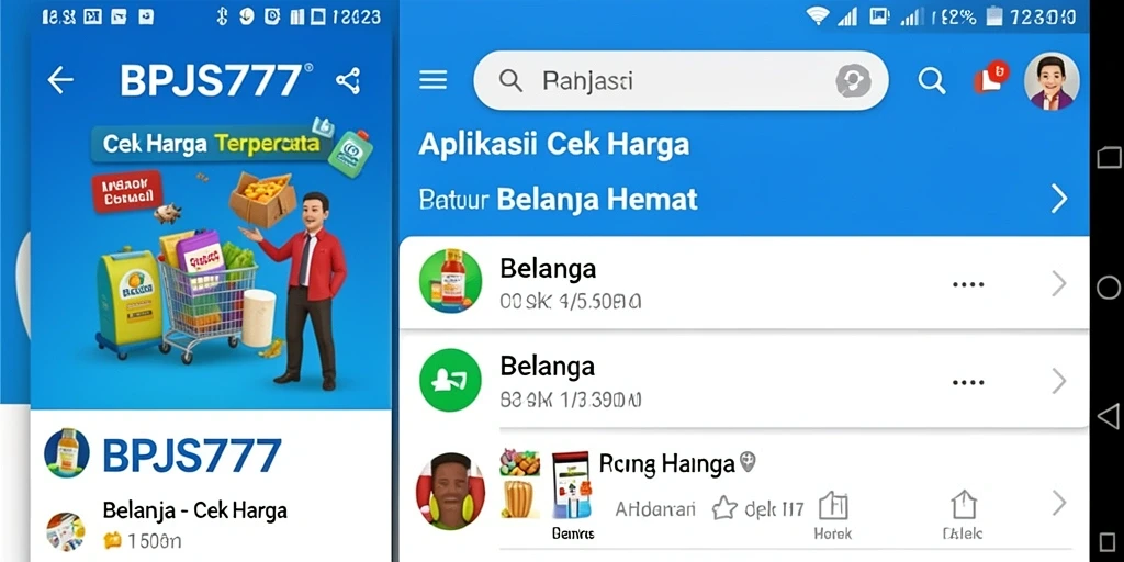 Antarmuka BPJS777 menampilkan berbagai pilihan harga produk dengan jelas.