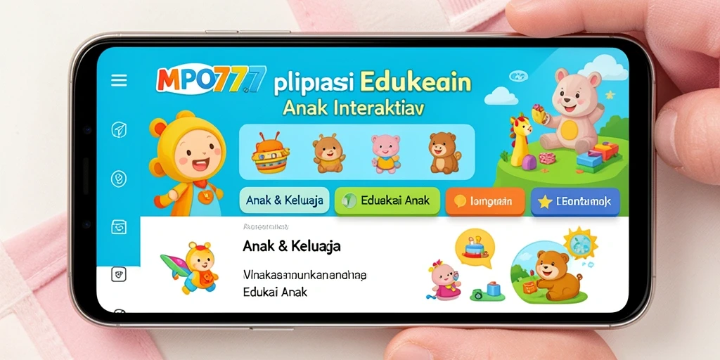 Tampilan interaktif MPO777 yang menyenangkan dan mendidik.