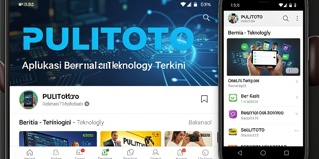 Tampilan antarmuka PULITOTO yang bersih dan fungsional.