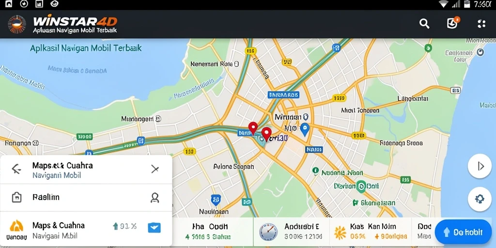 Antarmuka aplikasi WINSTAR4D yang intuitif dan informatif.
